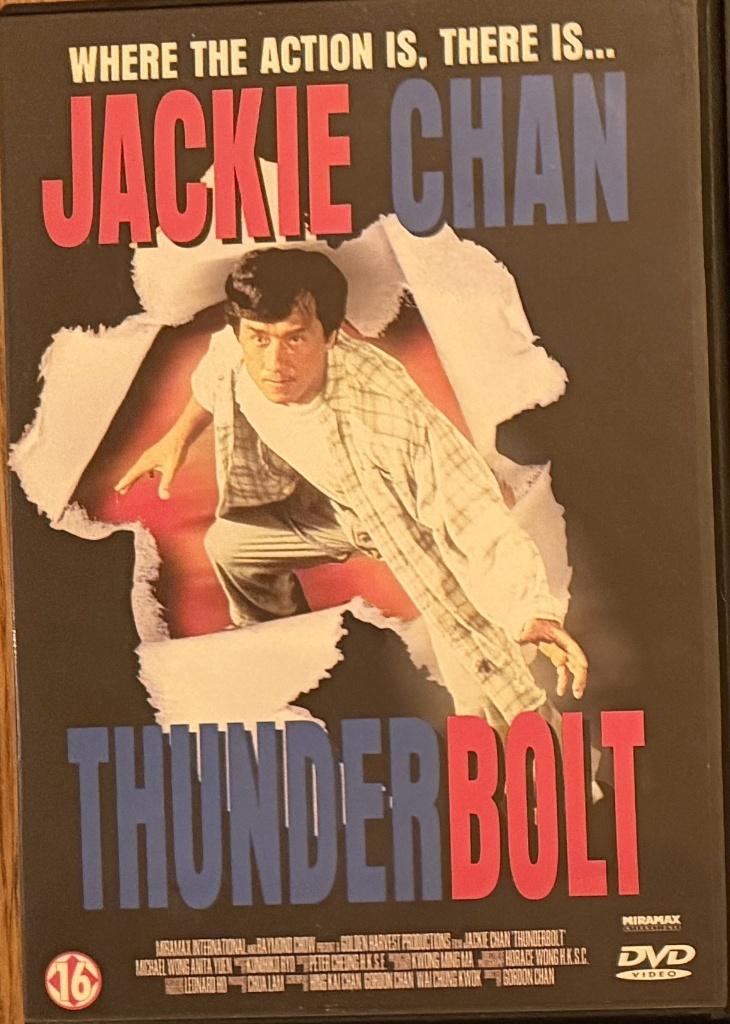 Jacky Chan Thunderbolt DVD, Cd's en Dvd's, Alle leeftijden, Verzenden, Zo goed als nieuw, Actie