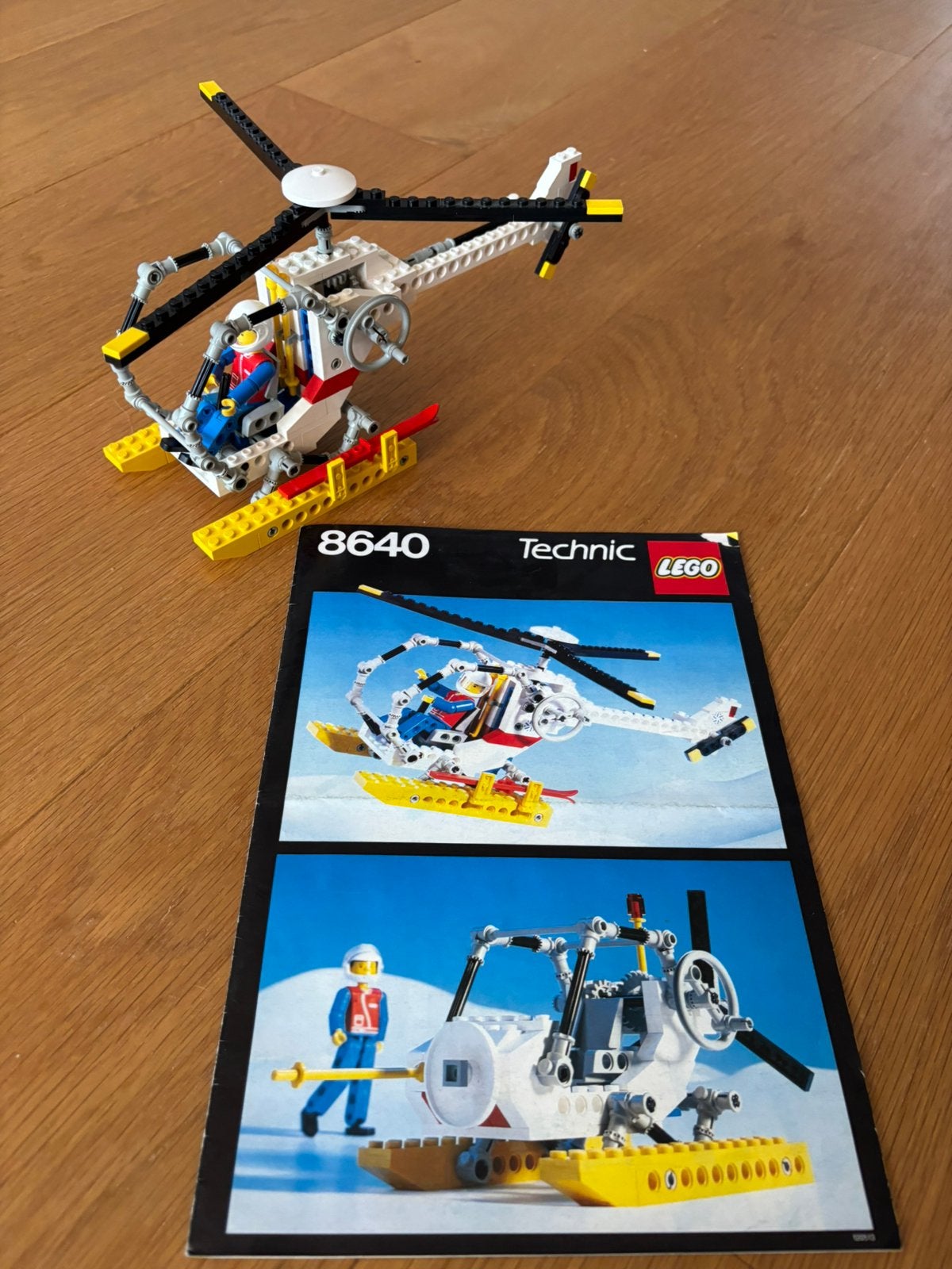 Lego technic 8640 Polar Copter, Gebruikt, Lego, Ophalen of Verzenden, Complete set