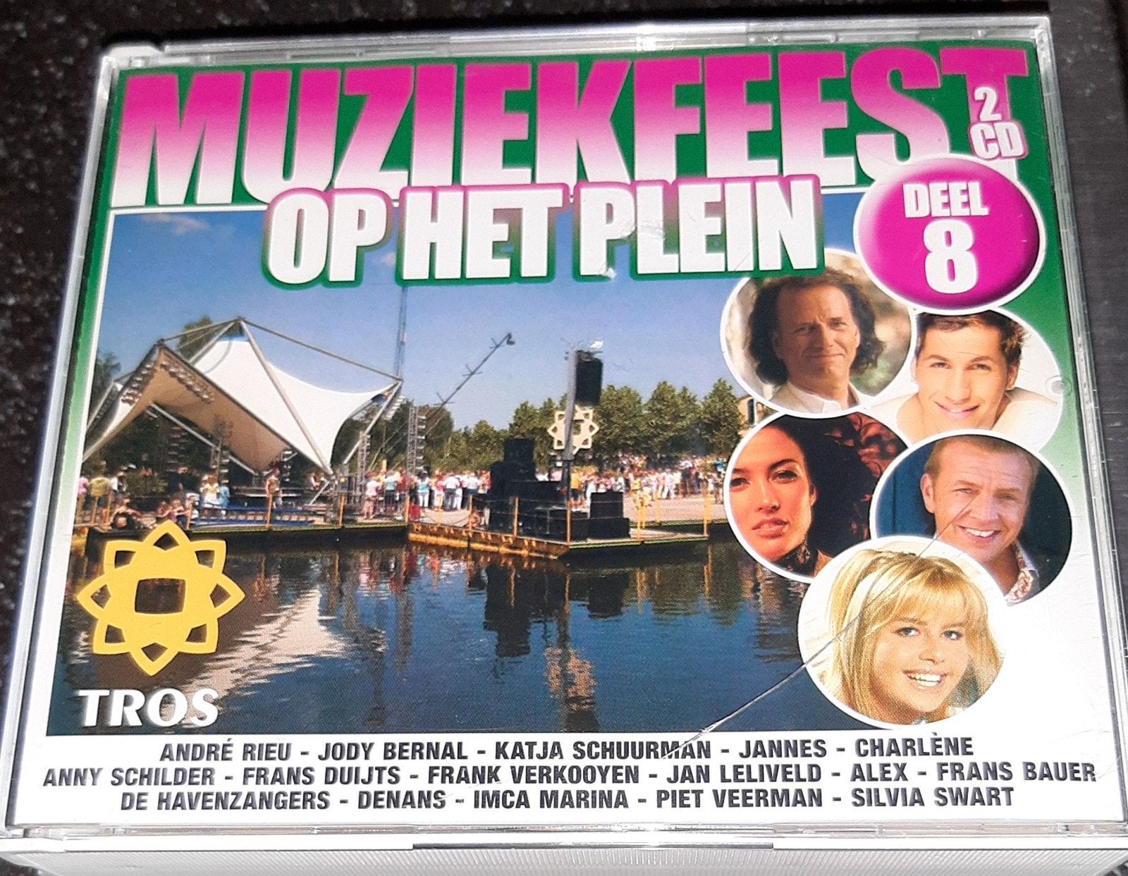 Muziekfeest op het plein deel 8 2cd, Ophalen of Verzenden, Zo goed als nieuw, Levenslied of Smartlap, Boxset