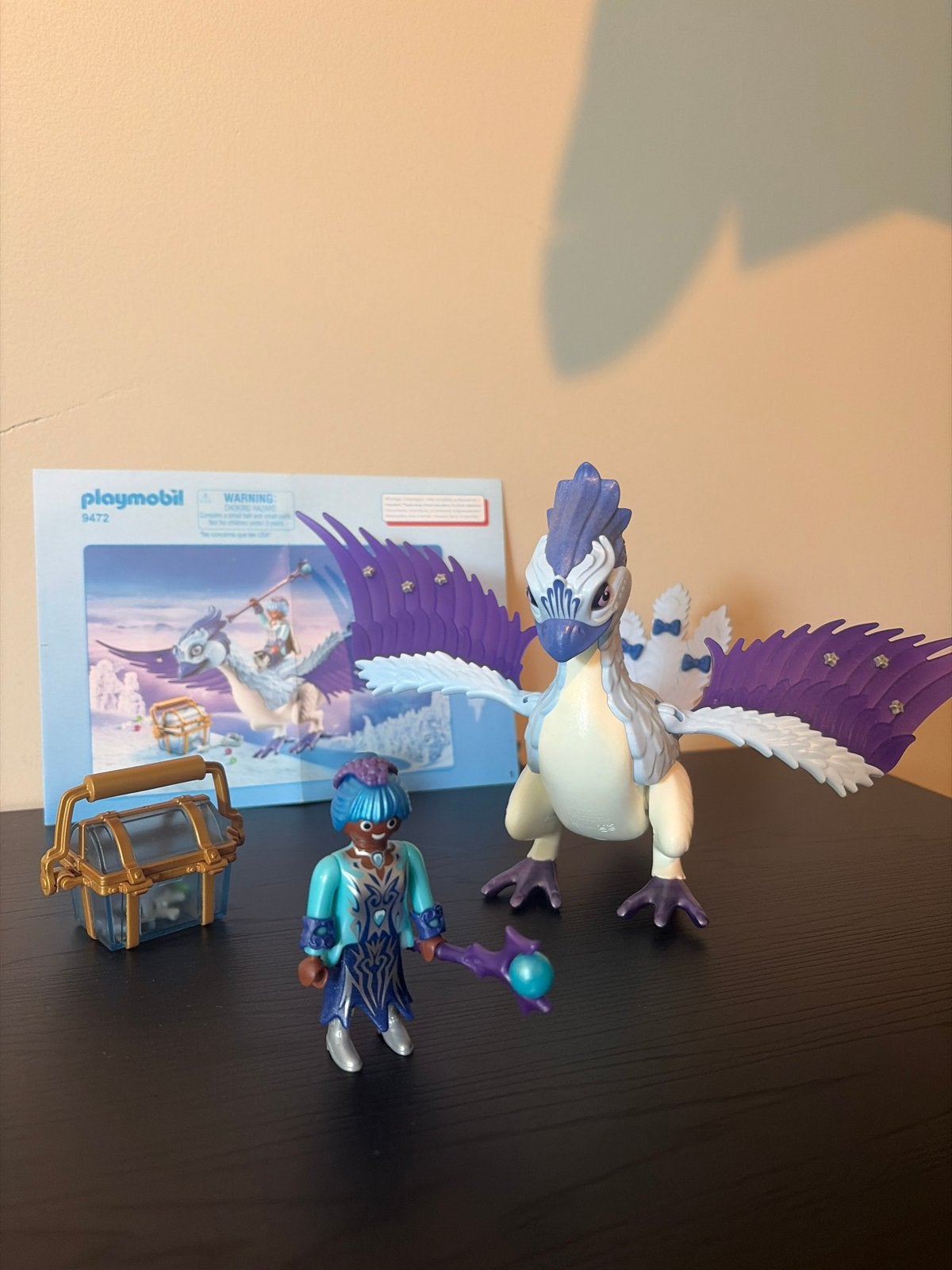 Playmobil 9472 Winterfee met Zwaanridder, Ophalen, Complete set, Fantasy, Zo goed als nieuw