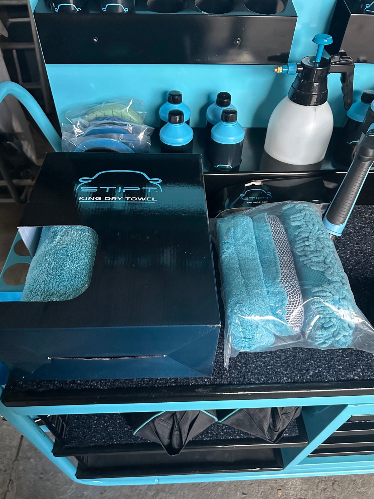Foto 5 van Stipt Detailer Werkstation met complete set (zelfgemaakt)