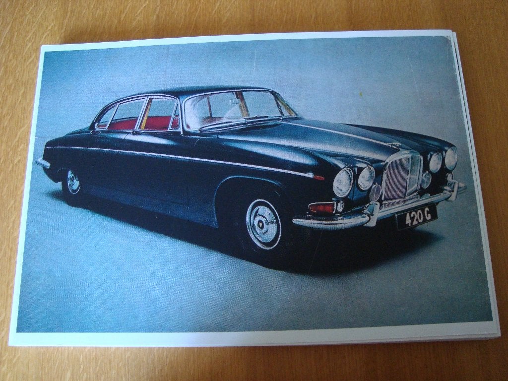 Jaguar 420 g plaat 42-30 cm, Ophalen of Verzenden, Nieuw, Auto's