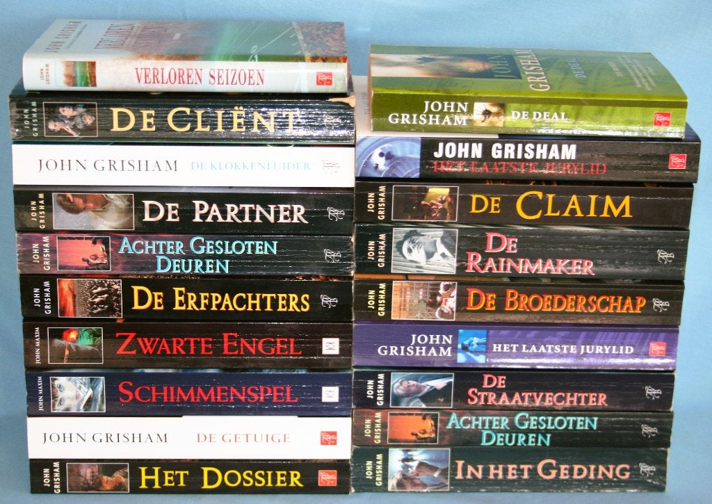 John Grisham Boeken - Los te koop, Ophalen of Verzenden, Zo goed als nieuw, John Grisham