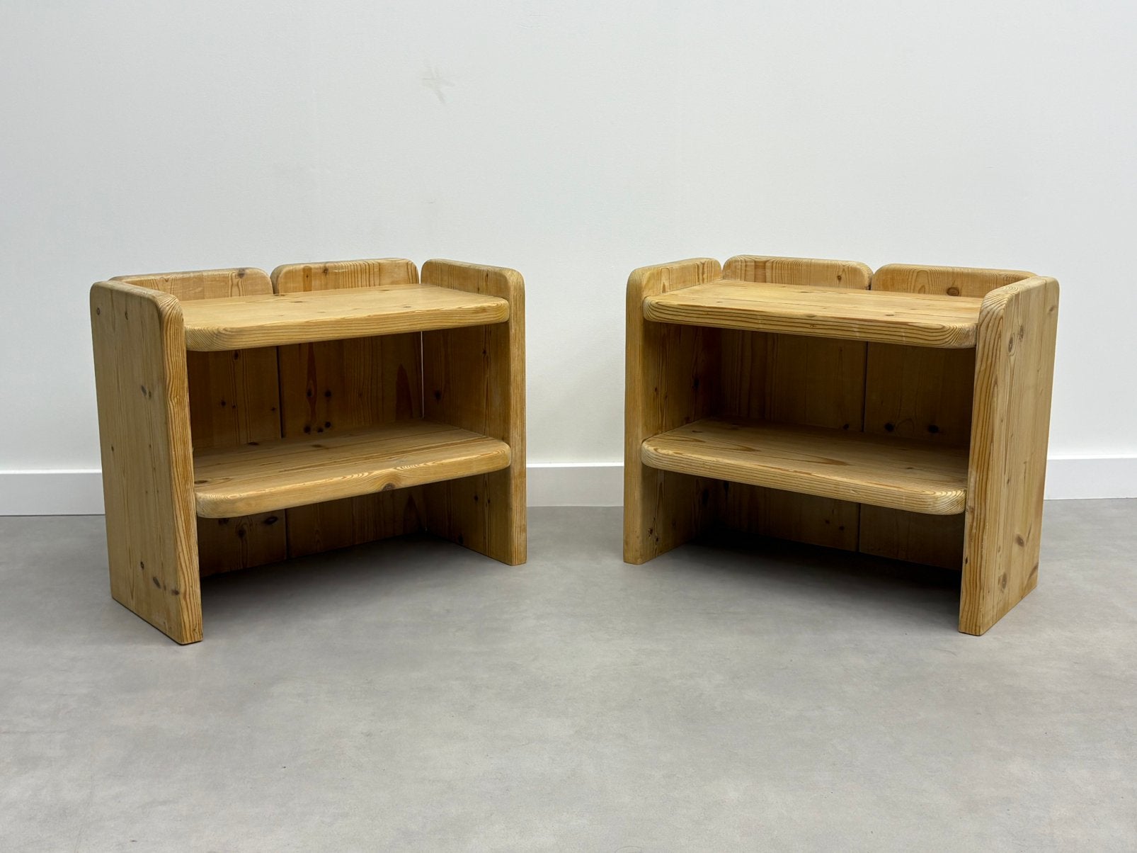 Vintage Brutalistische kastjes, Ophalen, Gebruikt, Hout