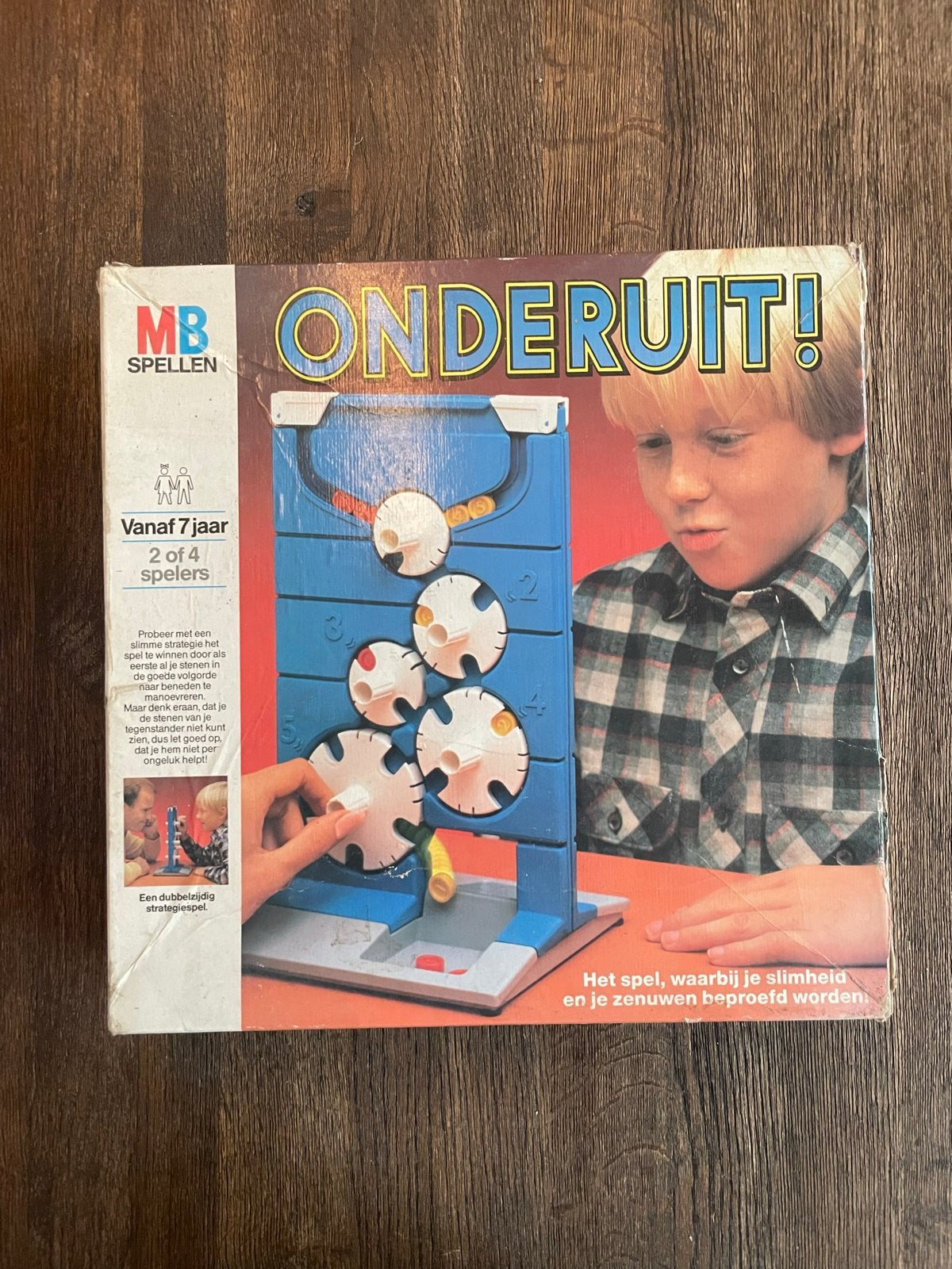 Onderuit!, Een of twee spelers, Ophalen of Verzenden, Gebruikt, MB