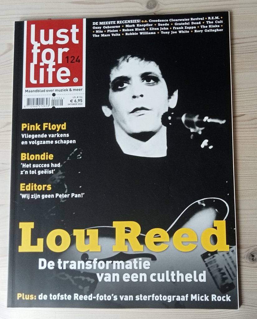 Lust for life: O.a. Lou Reed en Pink Floyd., Ophalen of Verzenden, Zo goed als nieuw, Artiest