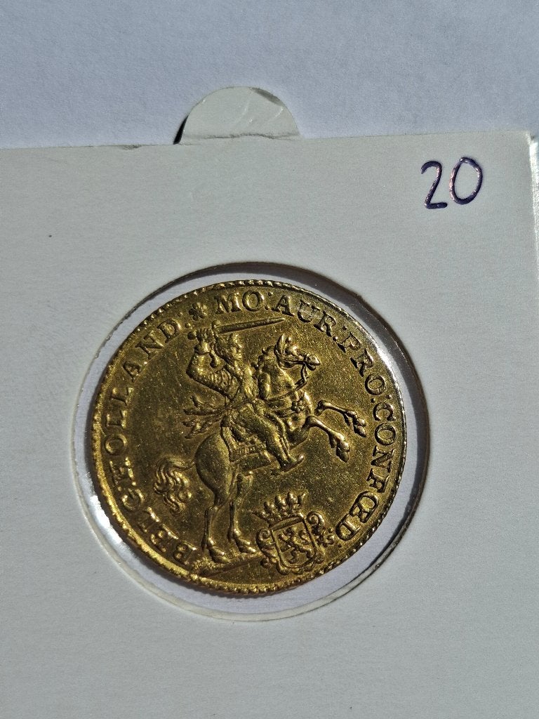 Gouden rijder 1751 14 gulden 1751, Vóór koninkrijk, Losse munt, Goud, Overige waardes