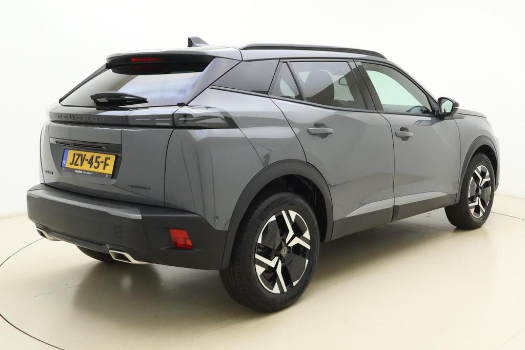 Peugeot 2008 1.2 Hybrid 145 Allure | Automaat | Parkeercamer, Auto's, Peugeot, 1272 kg, Gebruikt, 1199 cc, Leder en Stof