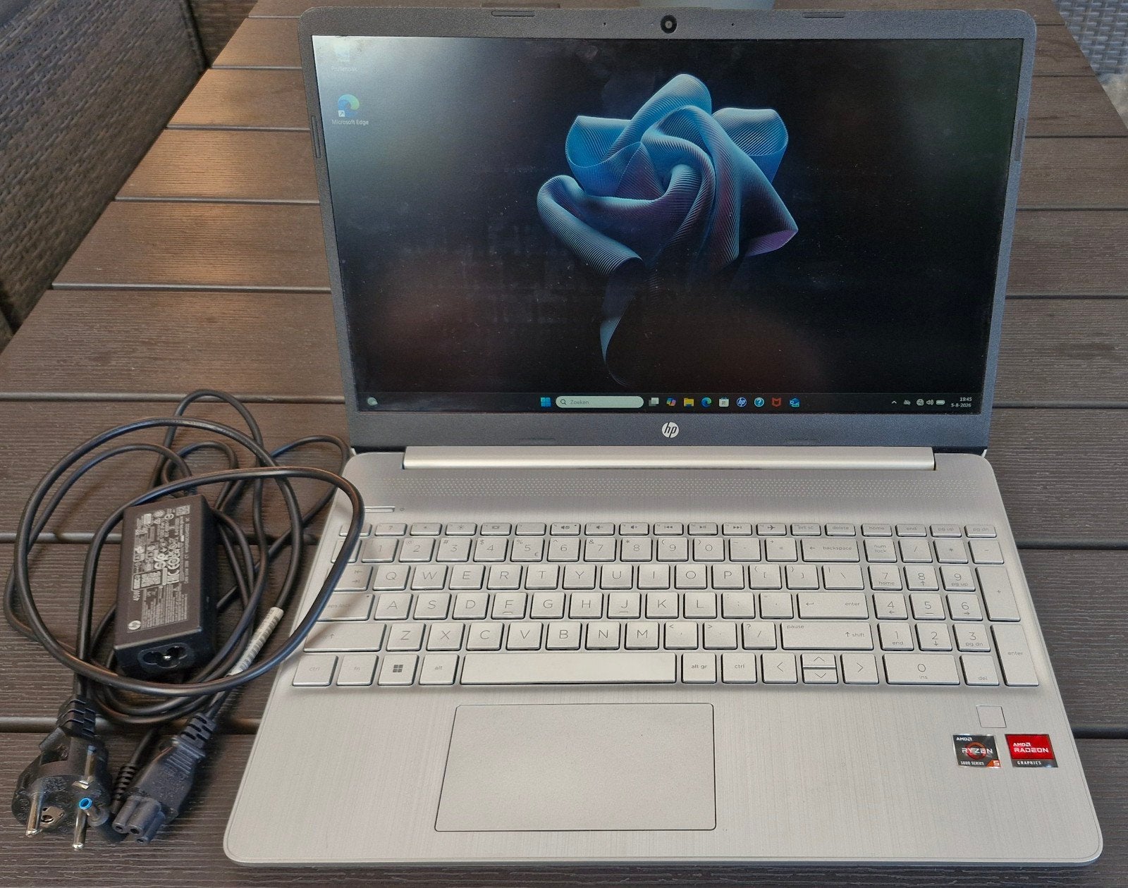 HP 15s-eq3300nd laptop – Windows 11 Home, Hp, Gebruikt, 2 tot 3 Ghz, AMD Ryzen 5 5625U