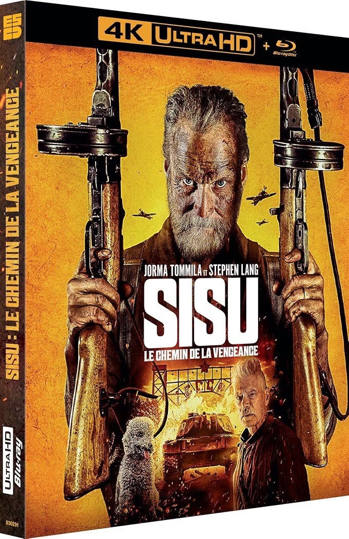 Sisu: Road to Revenge 4K UHD Blu-Ray FR (Geseald) Slip, Cd's en Dvd's, Blu-ray, Ophalen of Verzenden, Nieuw in verpakking, Actie