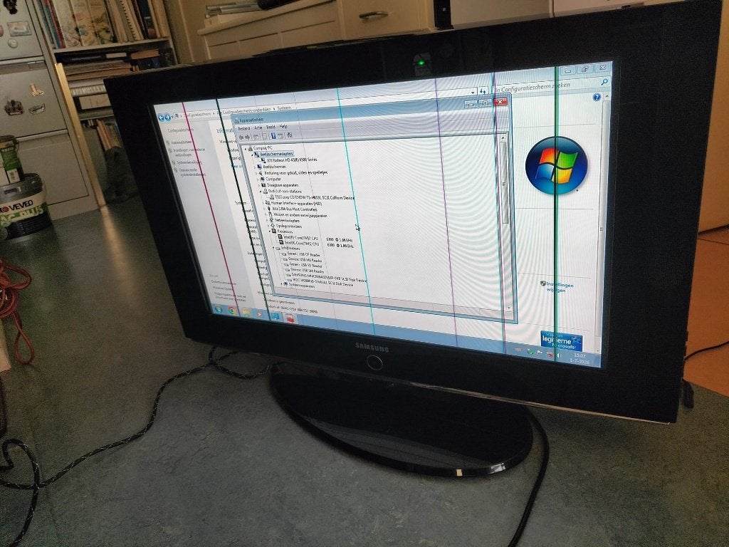 Samsung LE32s81bx/xec (2007) TV - Zwart, Audio, Tv en Foto, Televisies, Ophalen, Gebruikt, 50 Hz, Samsung