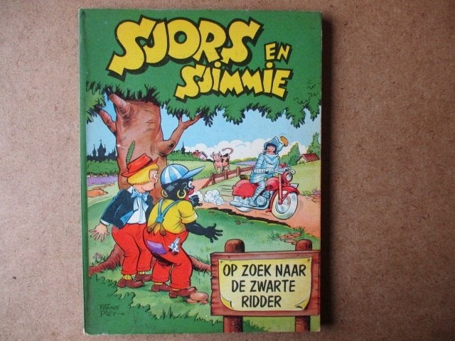 adv8081 sjors en sjimmie op zoek naar de zwarte ridder, Boeken, Stripboeken, Eén stripboek, Ophalen, Gelezen