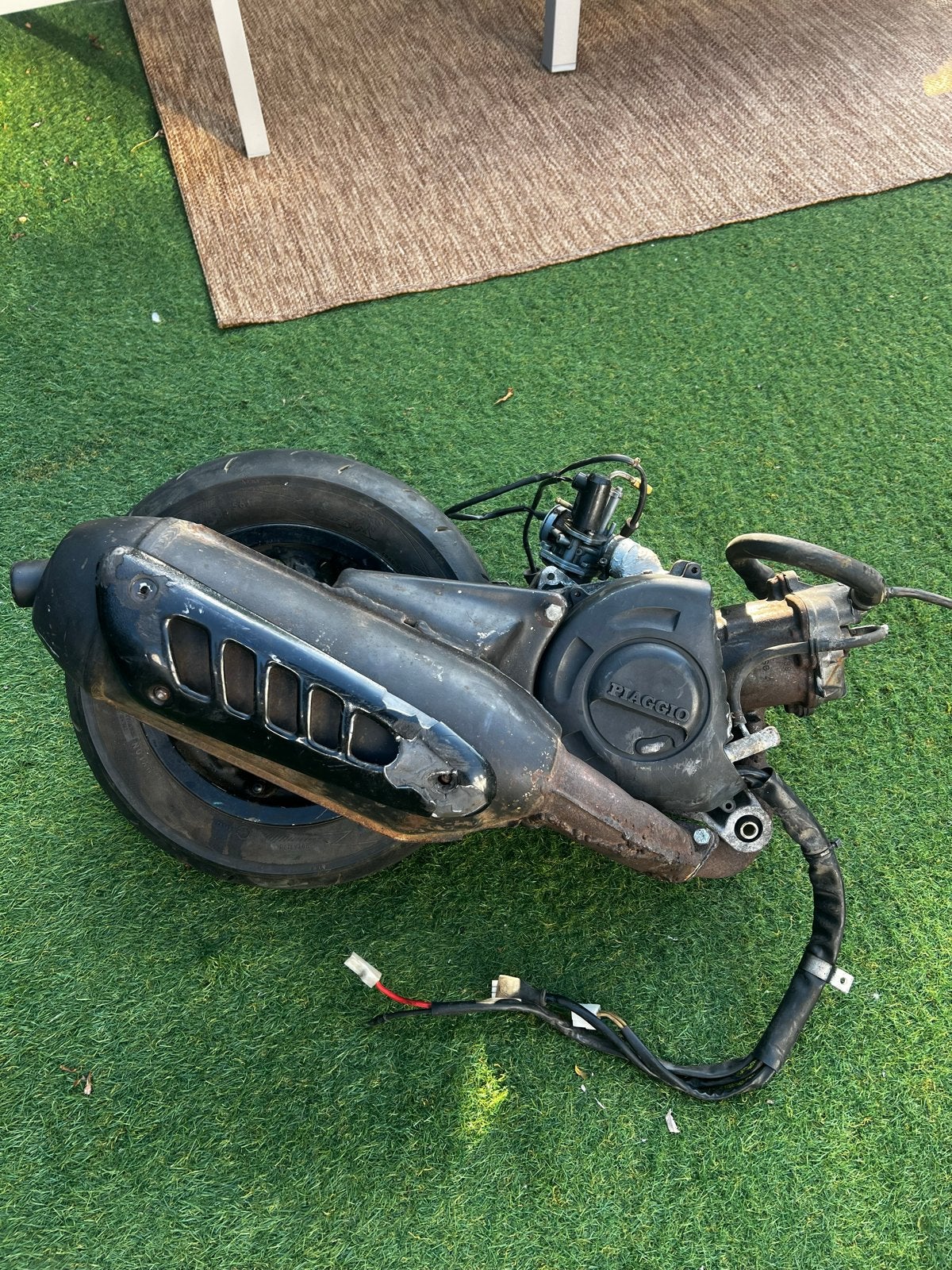 Hexagon 125cc blok, Fietsen en Brommers, Ophalen, Gebruikt, Blok, Piaggio