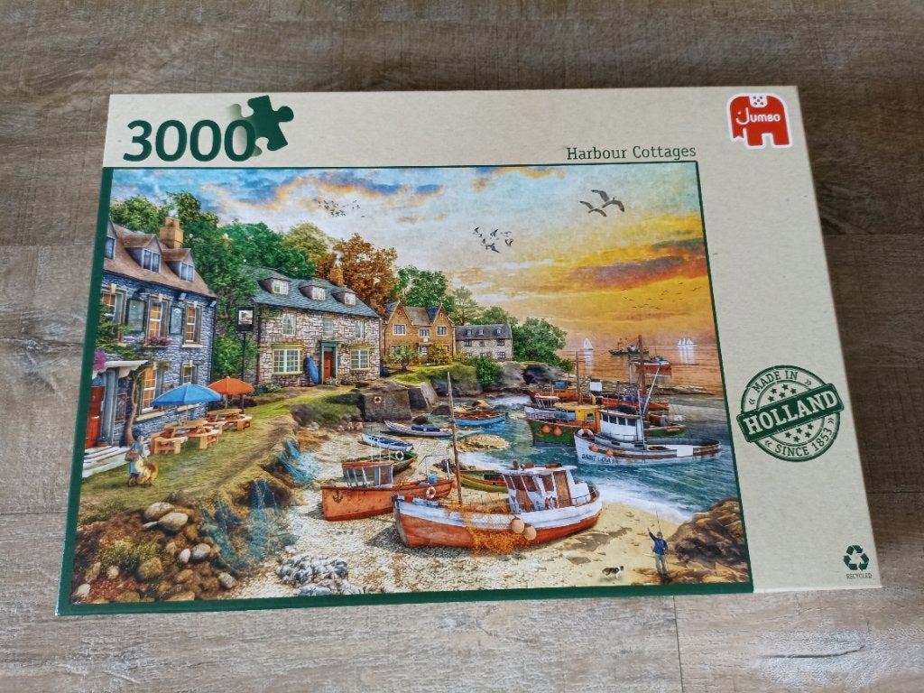 Puzzel 3000 stukjes, Ophalen, Meer dan 1500 stukjes, Zo goed als nieuw, Legpuzzel