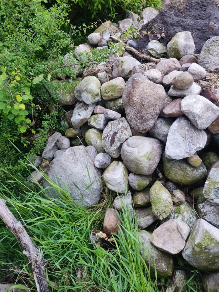 Veldkeien, Tuin en Terras, Grind, Keien en Split, Ophalen, Gebruikt