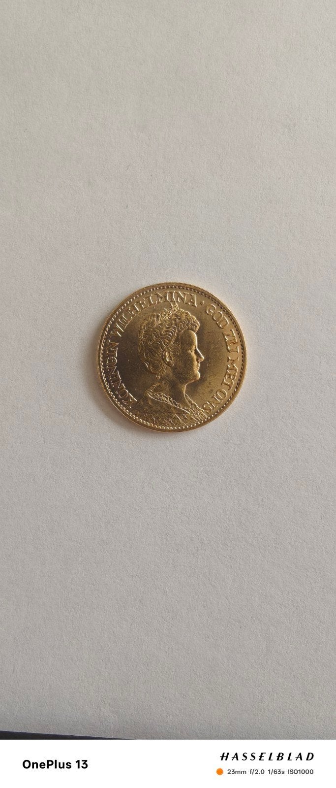 Gouden Tientje Koningin Wilhelmina 1912, Koningin Wilhelmina, Losse munt, 10 gulden, Goud