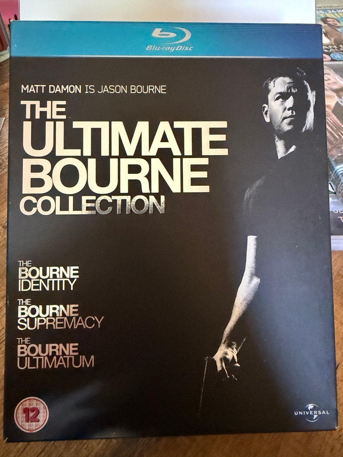 The Ultimate Bourne Collection - Blu-ray Boxset, Cd's en Dvd's, Blu-ray, Zo goed als nieuw, Actie, Blu-ray, Filmcollectie, Vanaf 12 jaar
