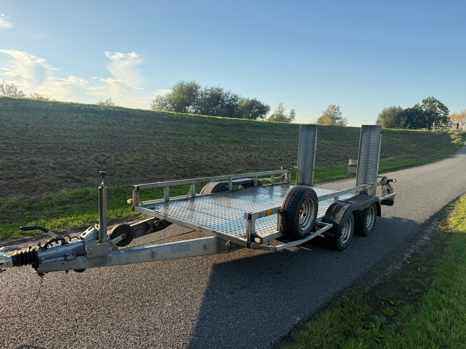 Ifor Williams machinetransporter 360x180 | 2006 | 3500kg, Ophalen, Zo goed als nieuw