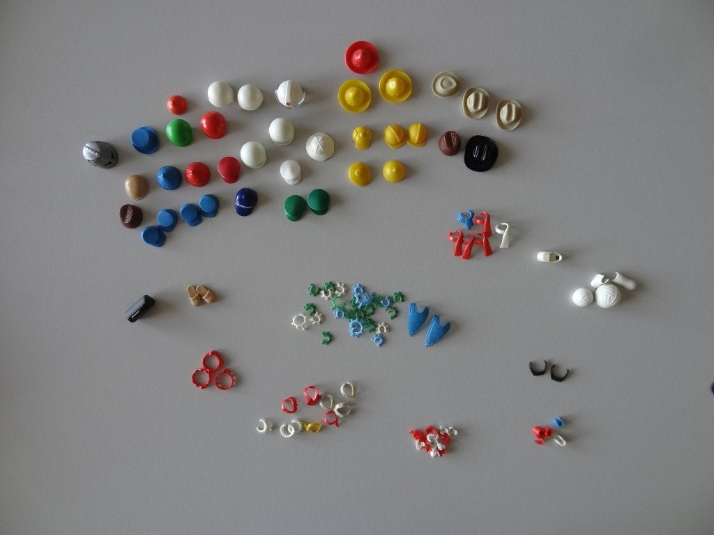 Diverse Playmobil hoedjes en meer, Kinderen en Baby's, Ophalen, Gebruikt, Losse onderdelen