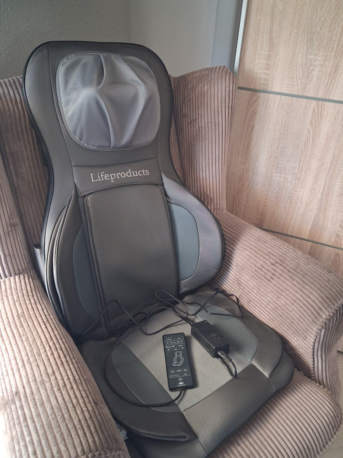 LifeProducts Massagekussen met Shiatsu en Warmtefunctie, Ophalen, Zo goed als nieuw
