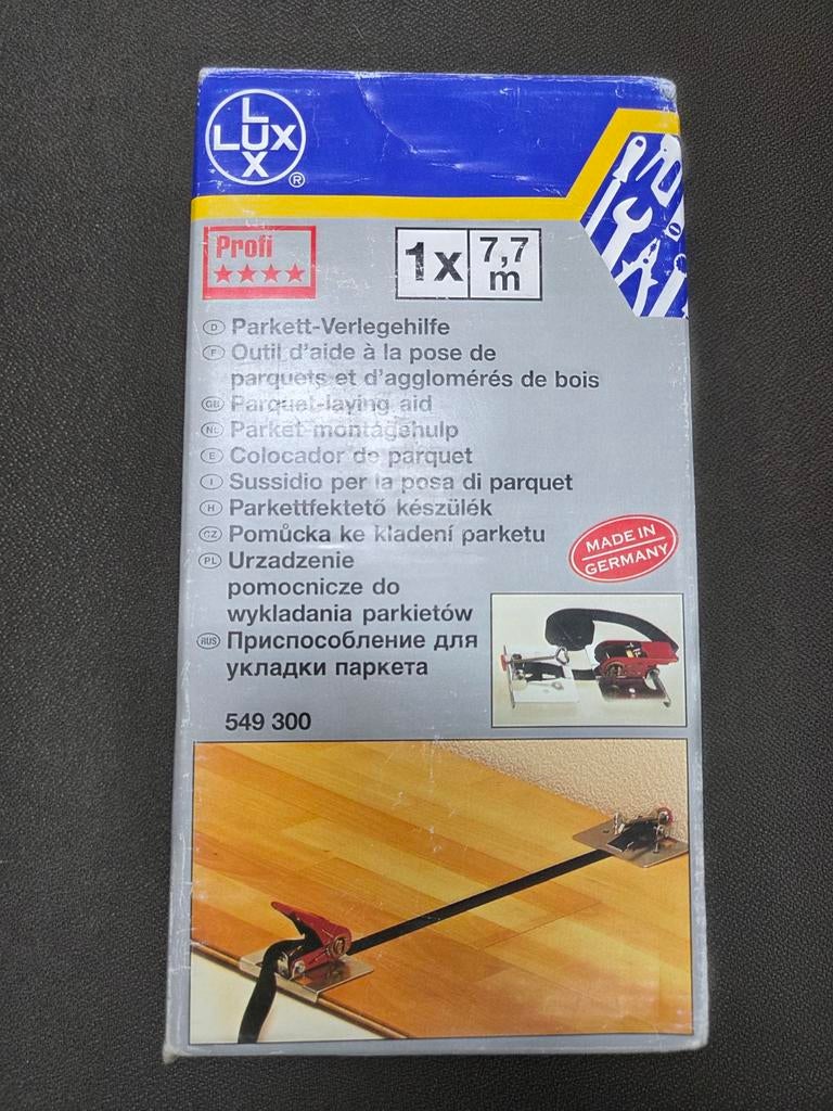 Spanbanden voor laminaat / parketvloeren, Ophalen of Verzenden, Gebruikt