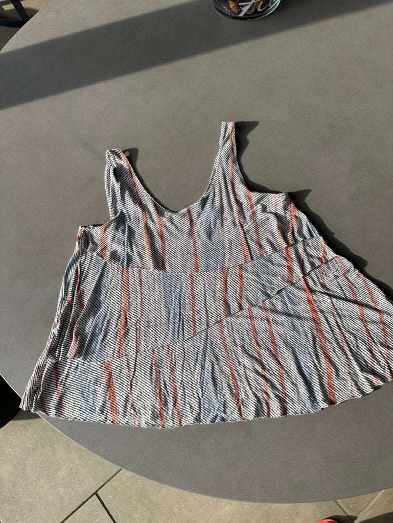 Rood/wit/blauw Diesel topje, maat XS = M/L, Kleding | Dames, Tops, Maat 38/40 (M), Overige kleuren, Verzenden, Zo goed als nieuw