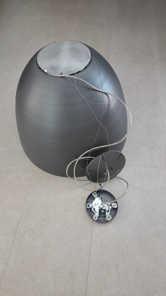 ARTEMIDE unieke hanglamp model NUR, Ophalen, E27 (groot), Zo goed als nieuw, Modern