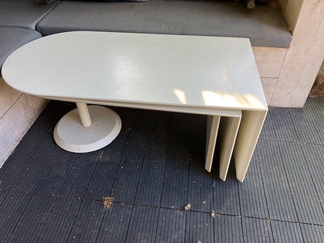 Leolux salontafel jaren 70, Ophalen, Gebruikt, 100 tot 150 cm, 100 tot 150 cm