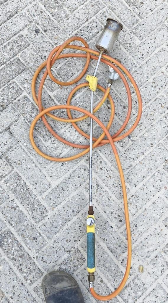 Gasbrander, Ophalen, Gebruikt