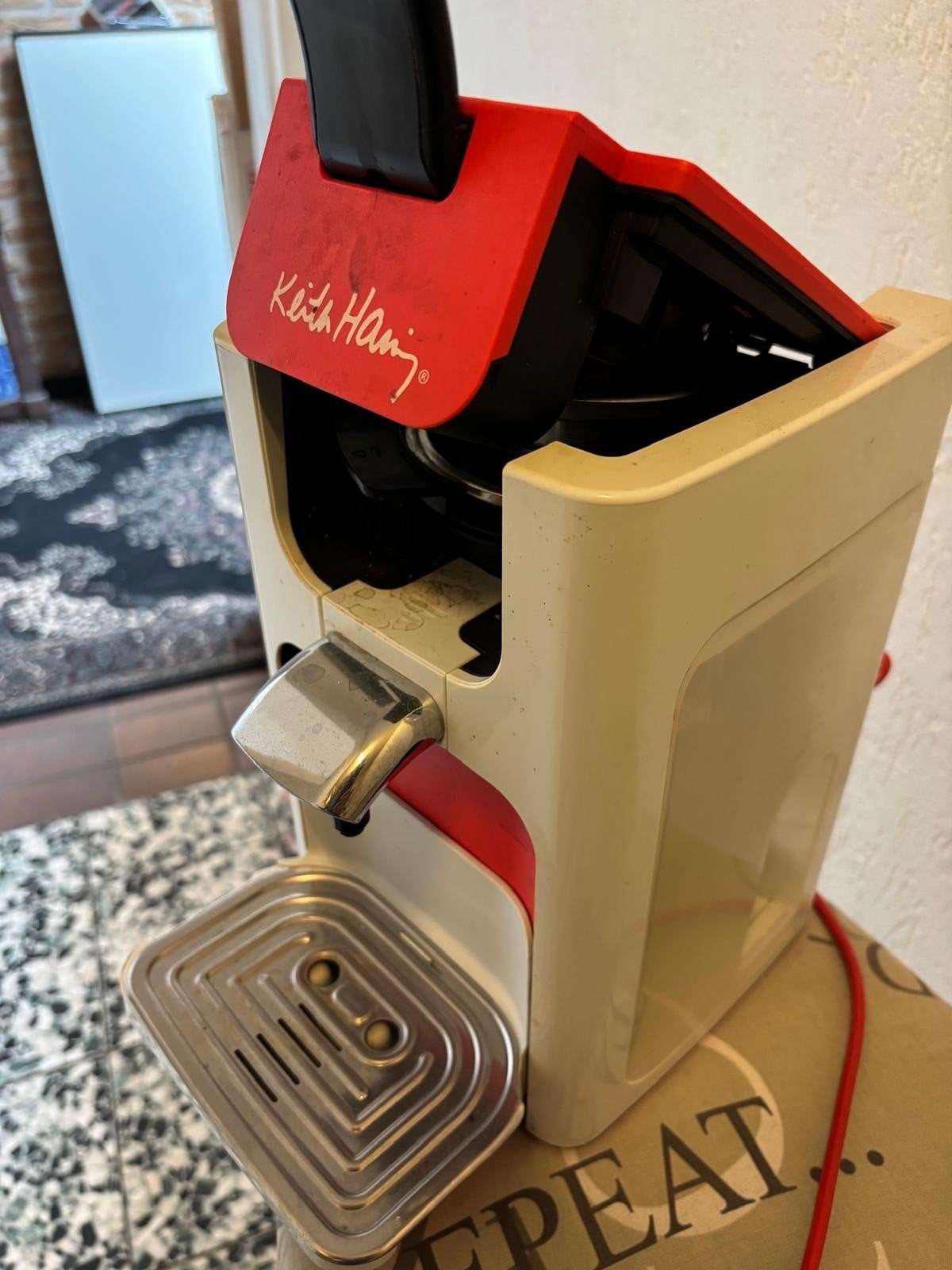 Philips Senseo Keith Haring Koffiezetapparaat, Koffiepads en cups, Gebruikt, Koffiemachine, Ophalen of Verzenden