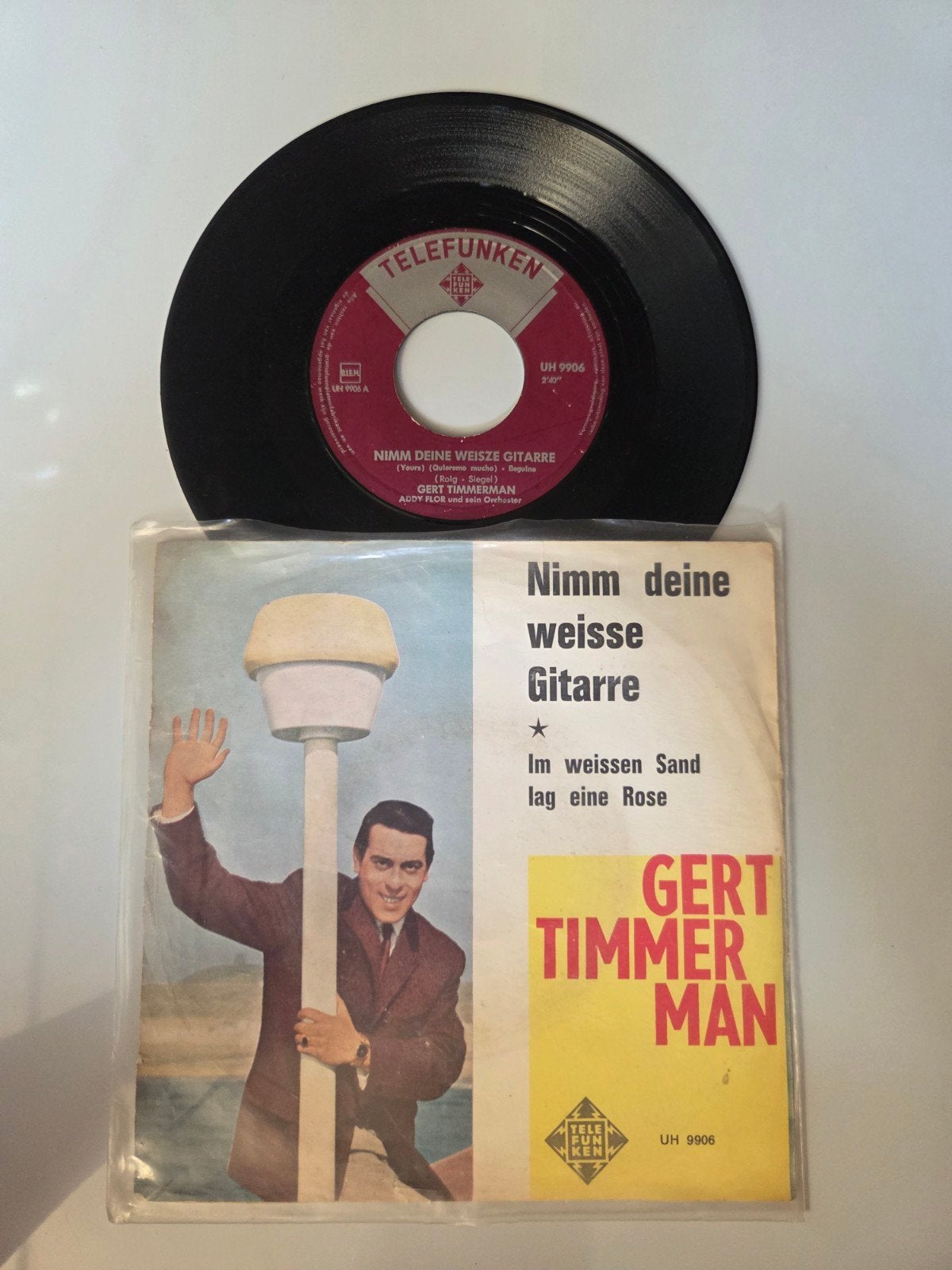 Gert Timmerman - Nimm deine weisse gitarre, Ophalen of Verzenden, Gebruikt