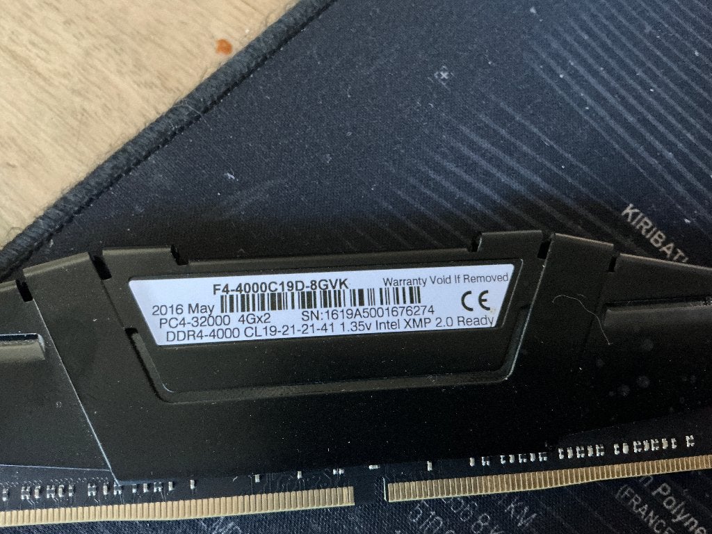 DDR4 Geheugen, Ophalen, Gebruikt, DDR4, 8 GB