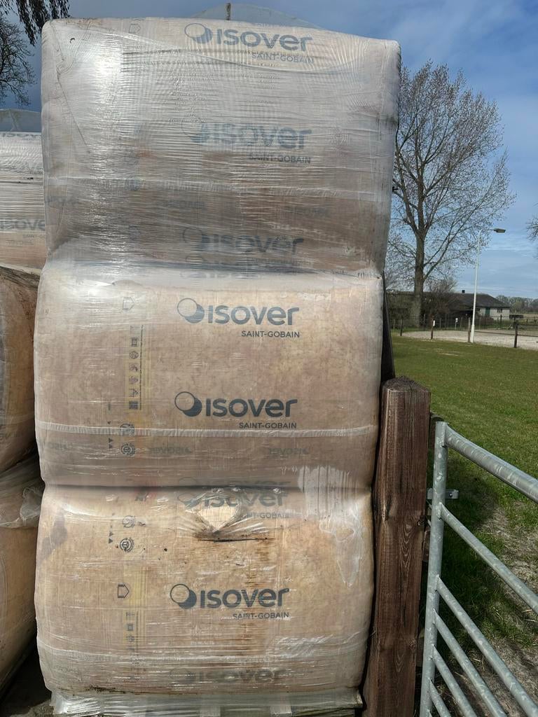 Isover Mupan Plus Glaswol Isolatie 145mm - 46,08 m², Doe-het-zelf en Verbouw, Isolatie en Afdichting, Nieuw, Vloerisolatie, Glaswol