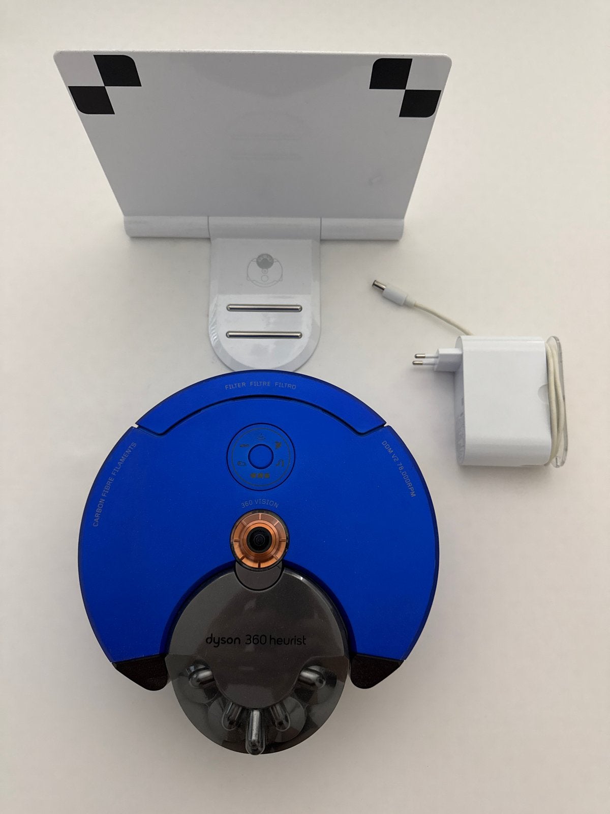 Dyson 360 Heurist Robotstofzuiger - Krachtige Reiniging, Witgoed en Apparatuur, Gebruikt, Verzenden, Bedienbaar via app, Reservoir