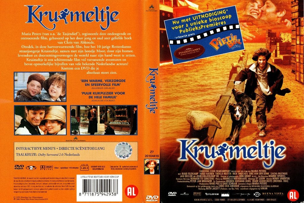 Kruimeltje, Cd's en Dvd's, Alle leeftijden, Ophalen of Verzenden, Zo goed als nieuw