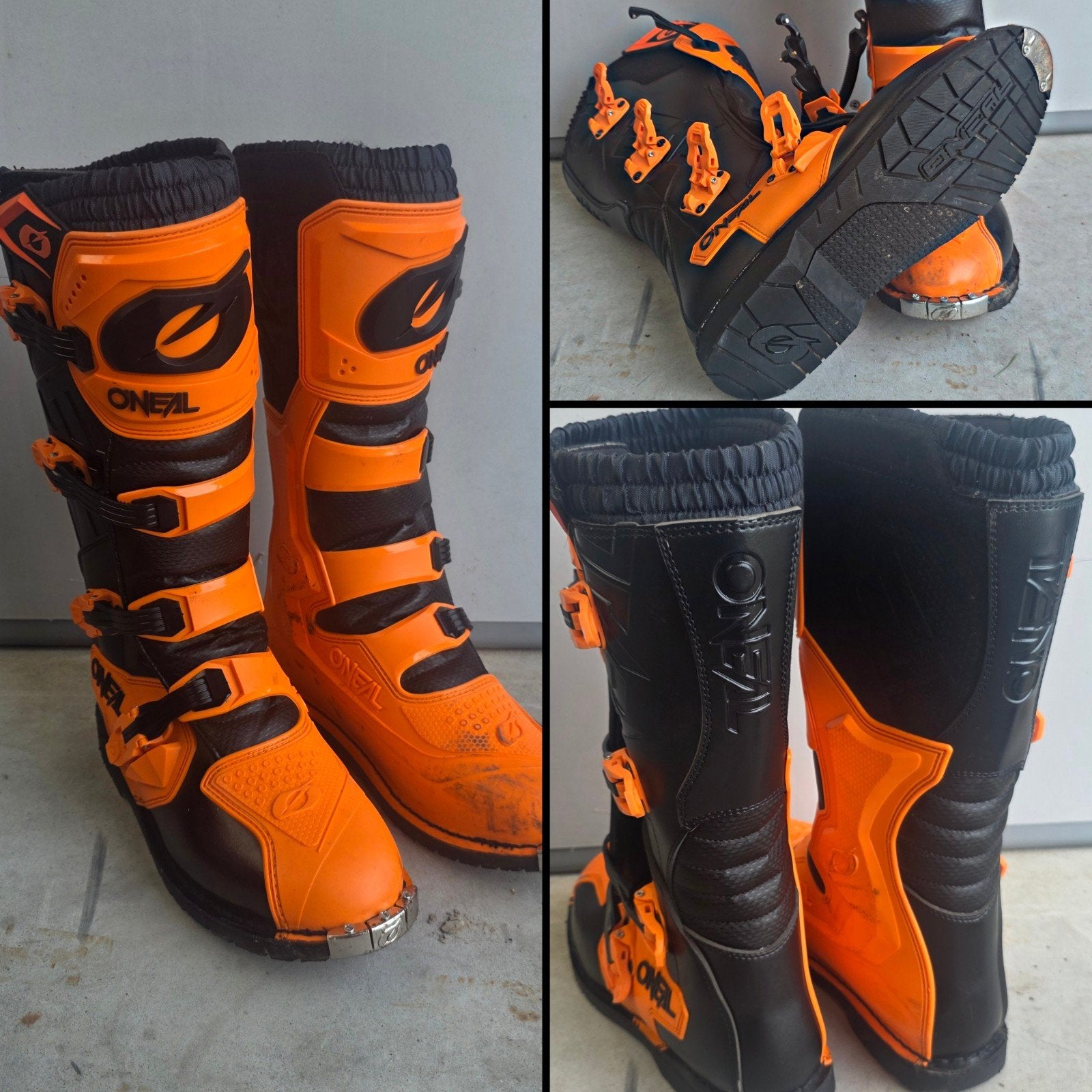 O'Neal Motorcross Laarzen - Oranje/Zwart - Maat 48, Heren, Ophalen of Verzenden, O'Neal, Laarzen