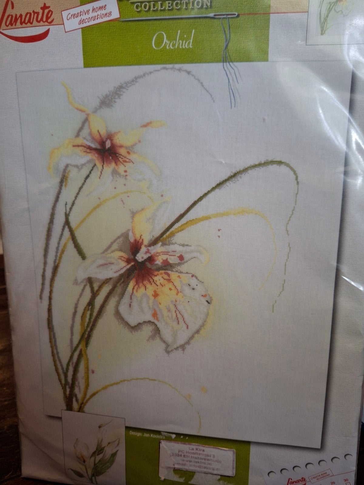 Orchidee, Ophalen of Verzenden, Nieuw, Borduurpakket