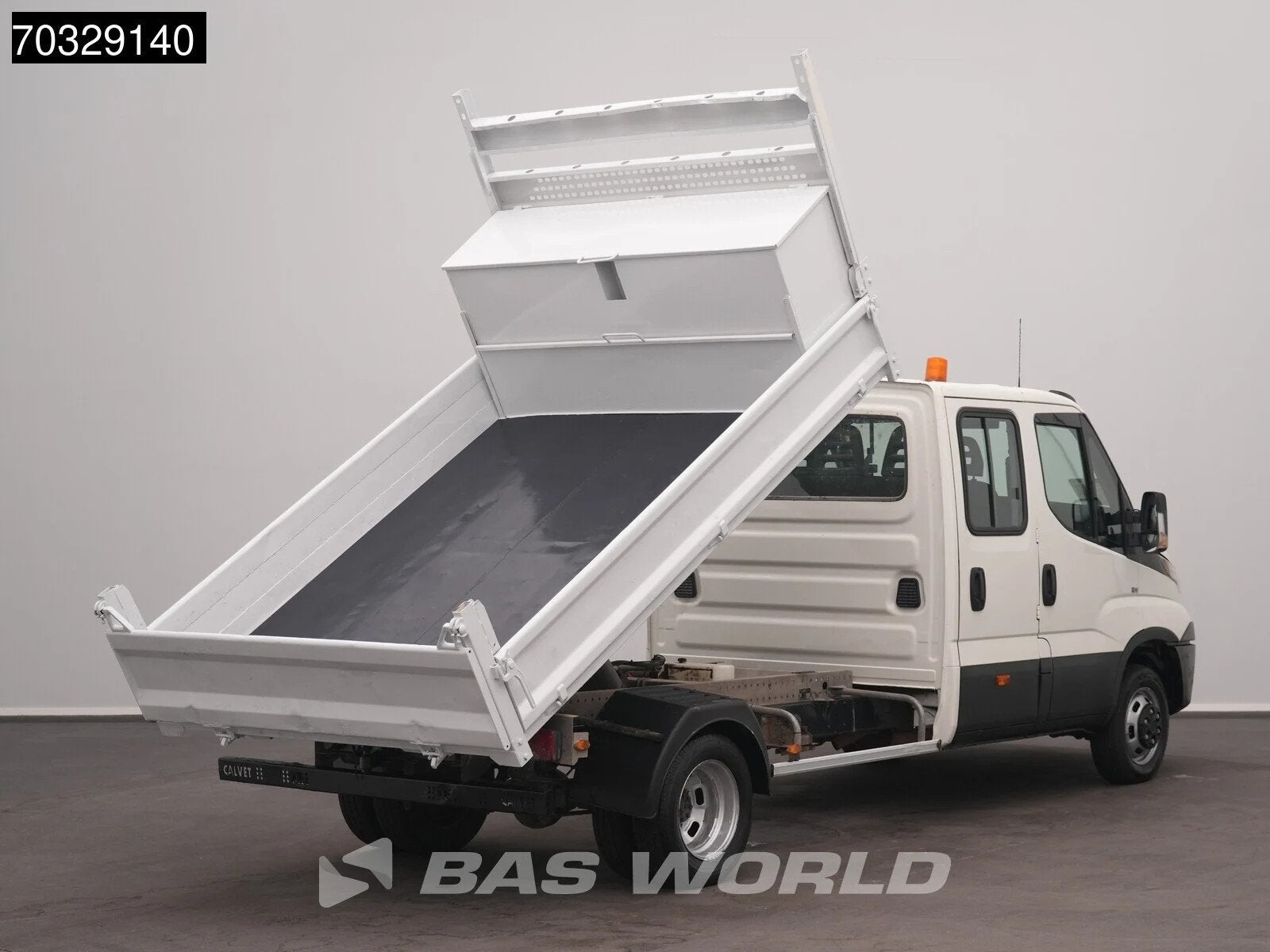 Iveco Daily 35C17 3.0L Kipper Dubbel Cabine Dubbellucht 3,5t, Stof, Gebruikt, 4 cilinders, Iveco