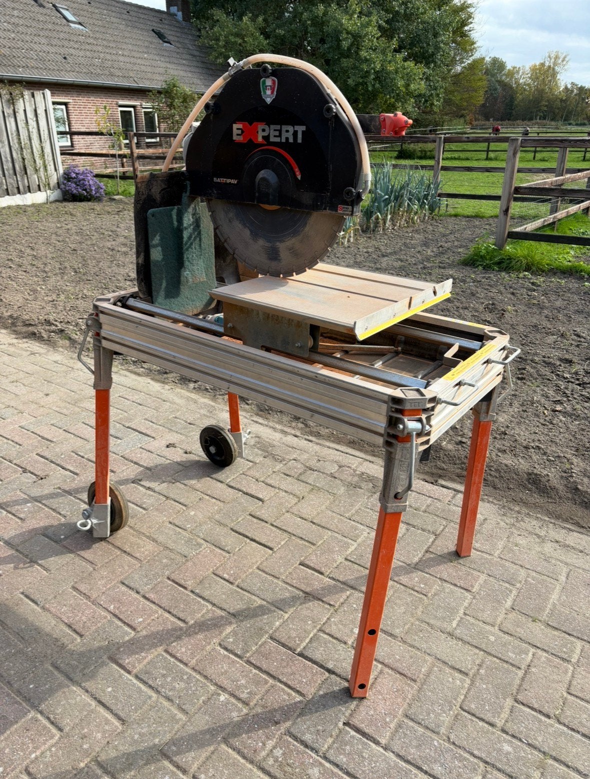 Battipav Expert 500S 230v steenzaag, Doe-het-zelf en Verbouw, Gereedschap | Zaagmachines, Ophalen, 70 mm of meer, Overige typen