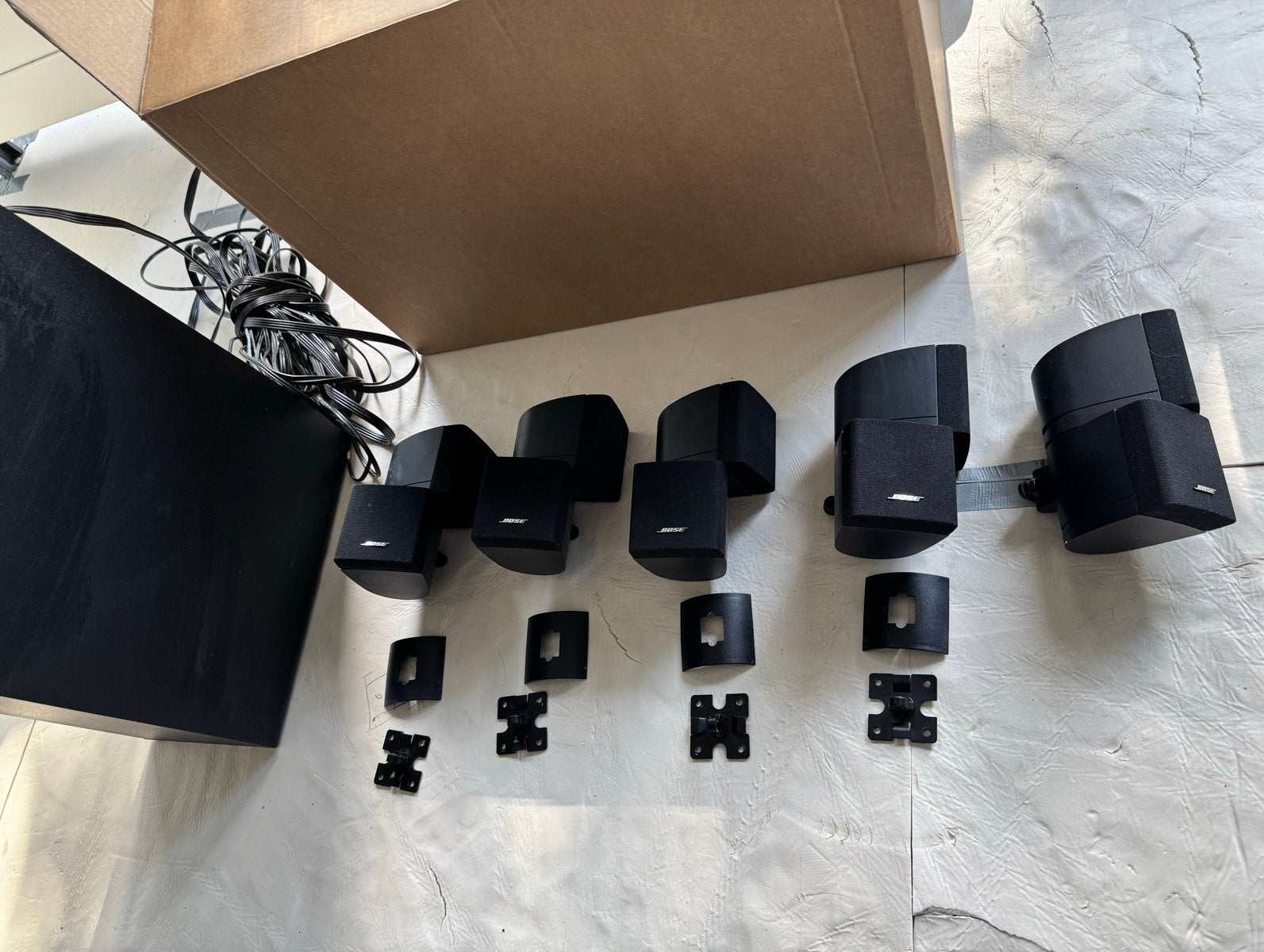 Bose Acoustimass 5.1 Surround Sound Set - te koop €85,-, Overige merken, Gebruikt, 70 watt of meer, Ophalen of Verzenden