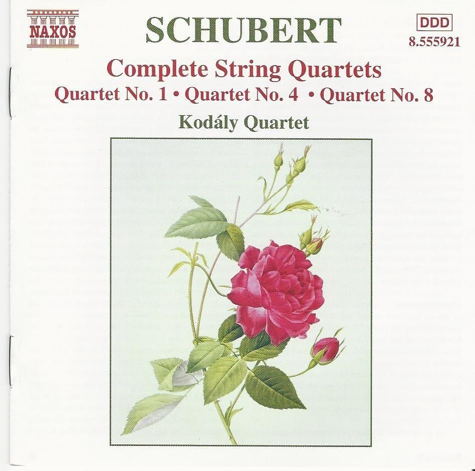 Schubert / Kodály Quartet ‎– Complete String Quartets = 4,99, Cd's en Dvd's, Cd's | Klassiek, Zo goed als nieuw, Kamermuziek, Classicisme