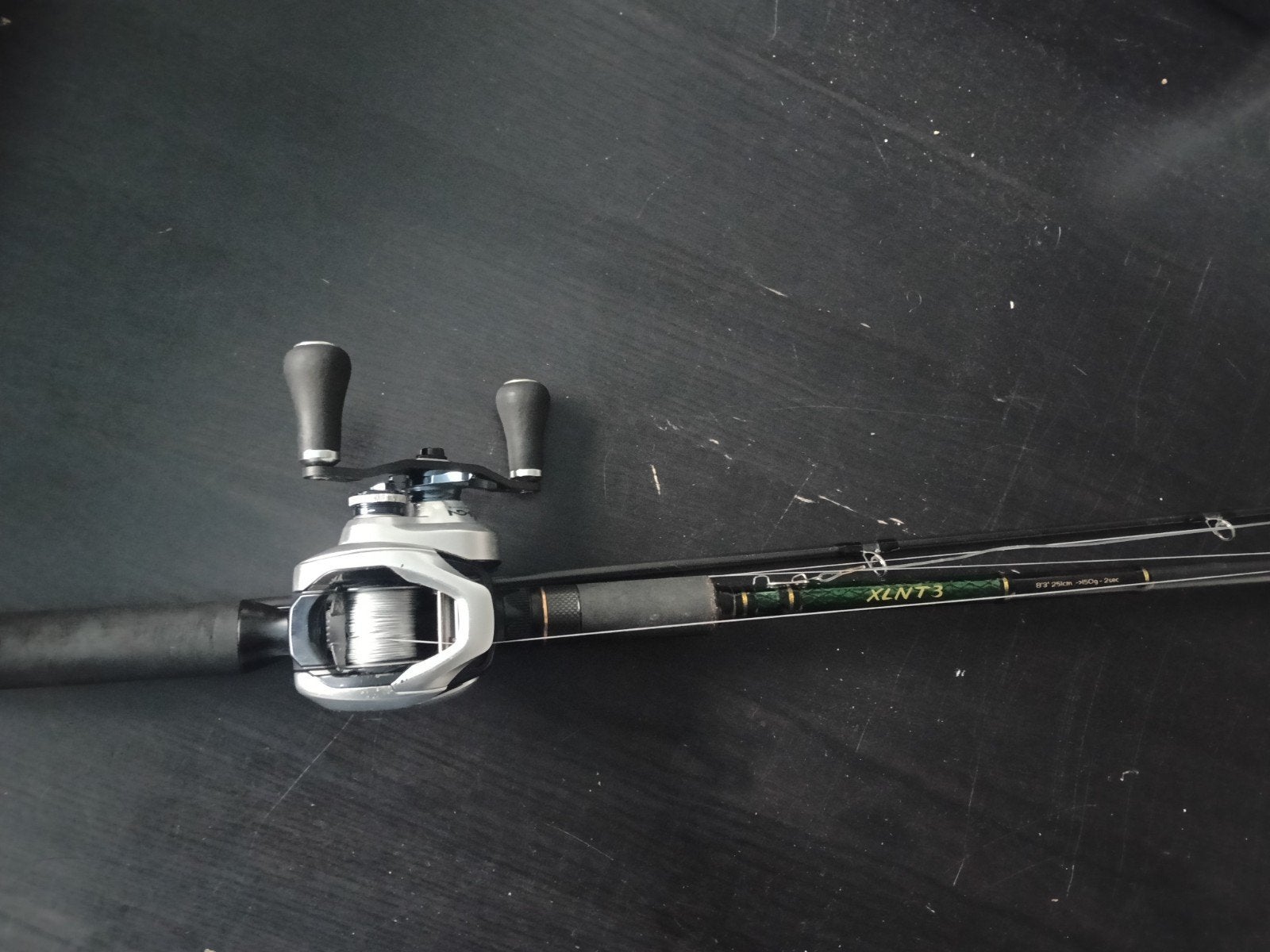 Hengelset: Shimano Tranx 201 & Savage Gear XLNT 3 (251cm), Ophalen