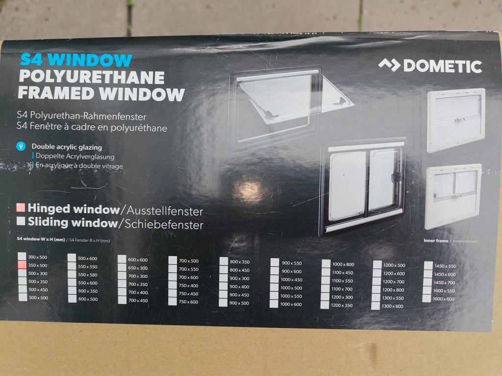 Dometic S4 klapraam 350 x 500 mm, Caravans en Kamperen, Caravan accessoires, Ophalen of Verzenden, Nieuw