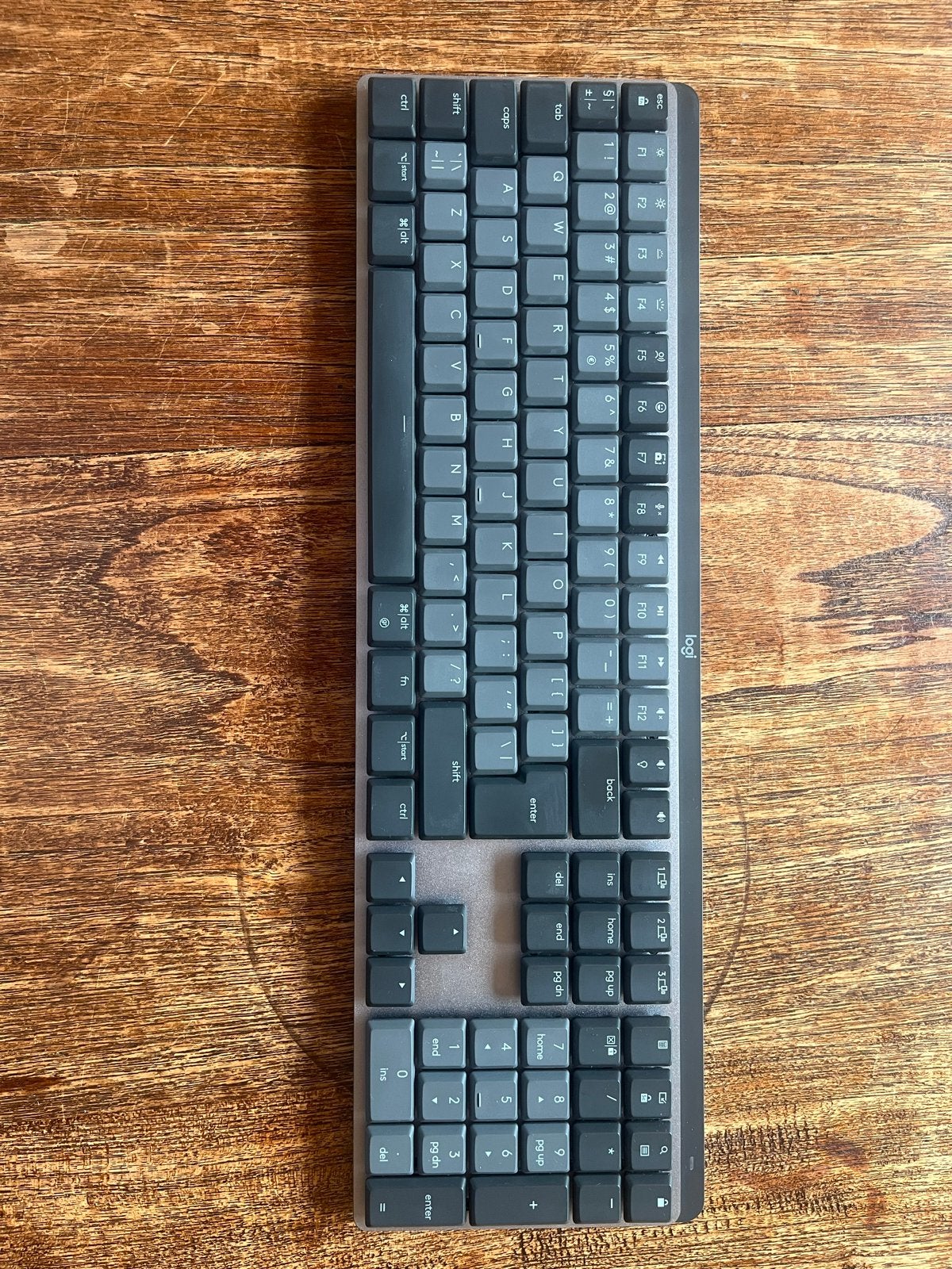 Logitech MX Mechanical, Ophalen of Verzenden, Zo goed als nieuw, Draadloos, Qwerty