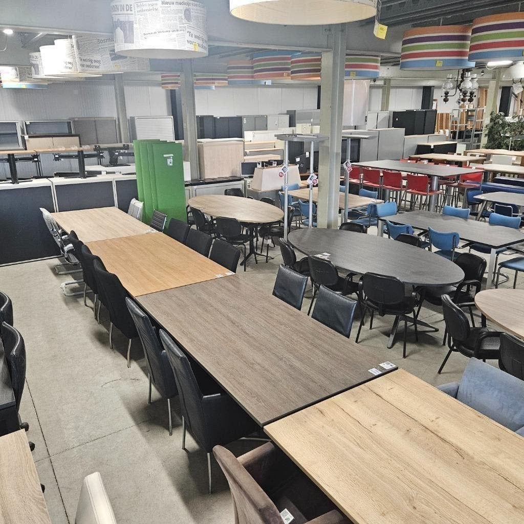 Diverse bureaus werkplekken met NIEUW werkblad KEUZE uit 3, Huis en Inrichting, Bureaus, Ophalen, Zo goed als nieuw