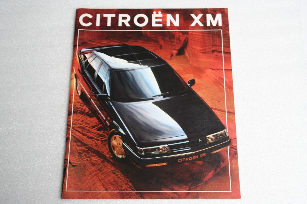 Folder Citroen XM (1990) (40), Ophalen of Verzenden, Nieuw, Citroën