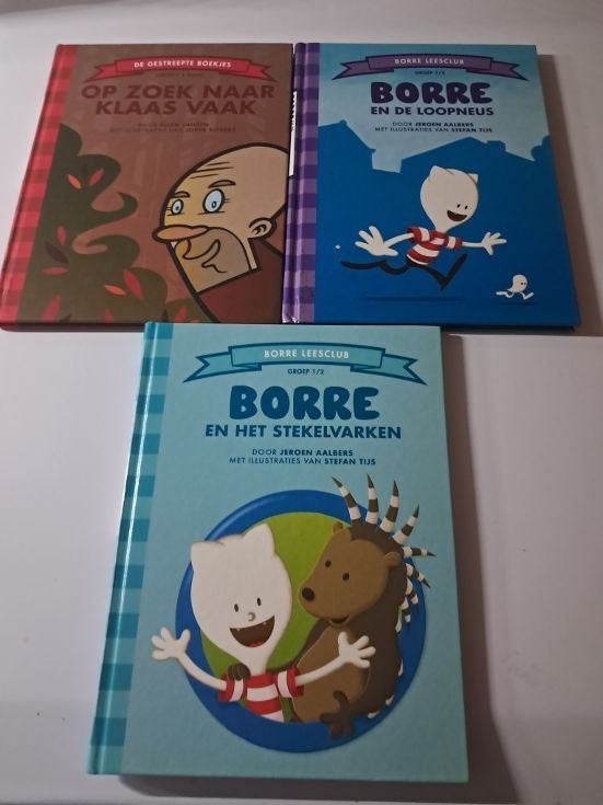 3x borreboekje groep 1/2op zoek naar klaas vaak, borre en he, Ophalen of Verzenden, Nieuw, Fictie algemeen