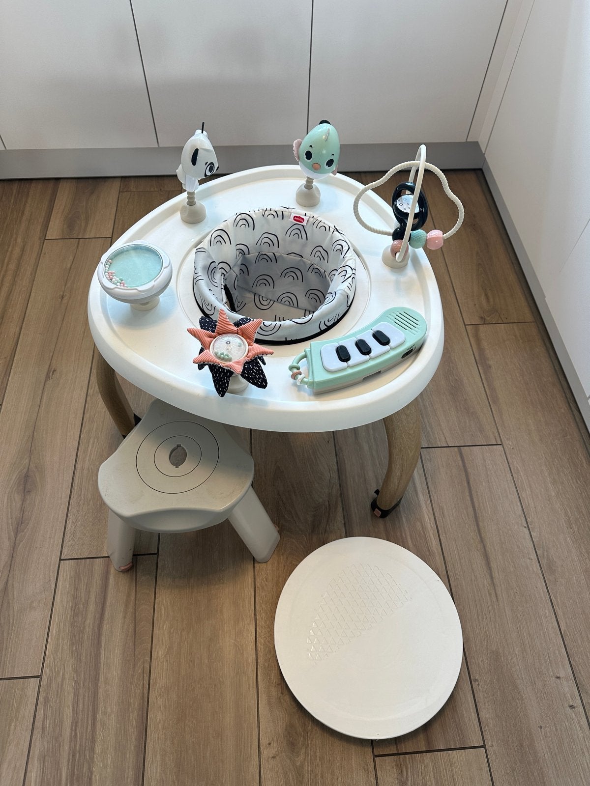 Tiny Love 5-in-1 Here I Grow stationaire activiteitencentrum, Ophalen, Zo goed als nieuw, Overige typen, Met geluid
