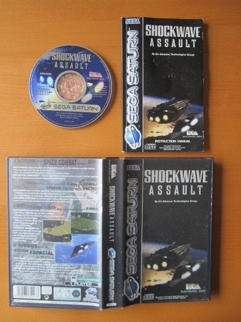 Shockwave Assault Sega Saturn, Avontuur en Actie, 1 speler, Ophalen of Verzenden, Zo goed als nieuw