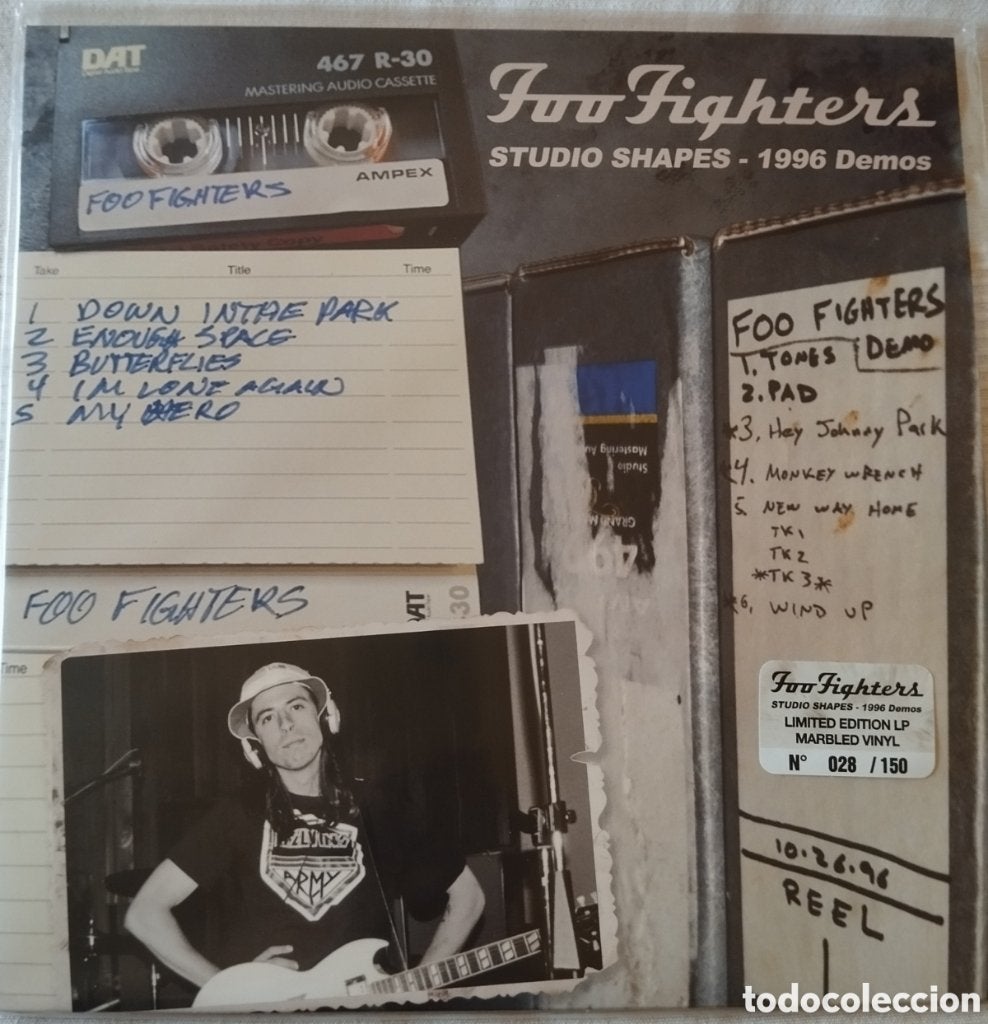 Foo Fighters - Studio shapes-1996 demos lp marbled vinyl lim, Cd's en Dvd's, Vinyl | Rock, 1990 - 1999, Alternative, Ophalen of Verzenden